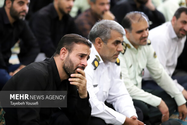 گرامیداشت شهدای اقتدار و امنیت فراجا در همدان