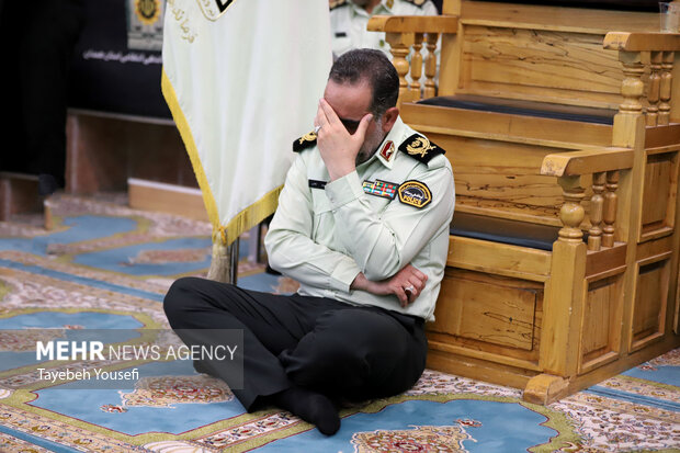 گرامیداشت شهدای اقتدار و امنیت فراجا در همدان