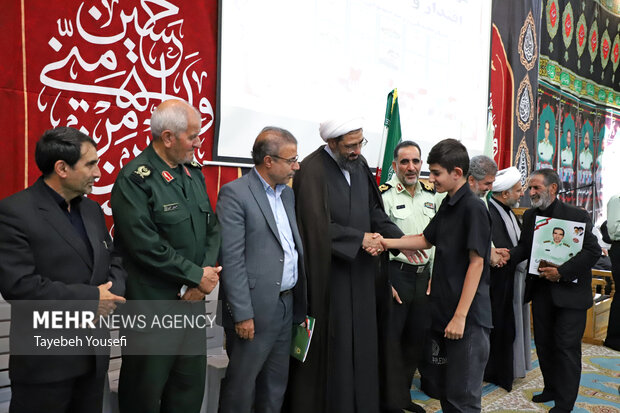 گرامیداشت شهدای اقتدار و امنیت فراجا در همدان