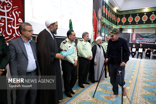 گرامیداشت شهدای اقتدار و امنیت فراجا در همدان