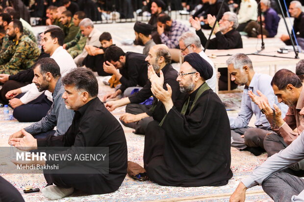 بزرگداشت شهدای اخیر حمله رژیم صهیونی