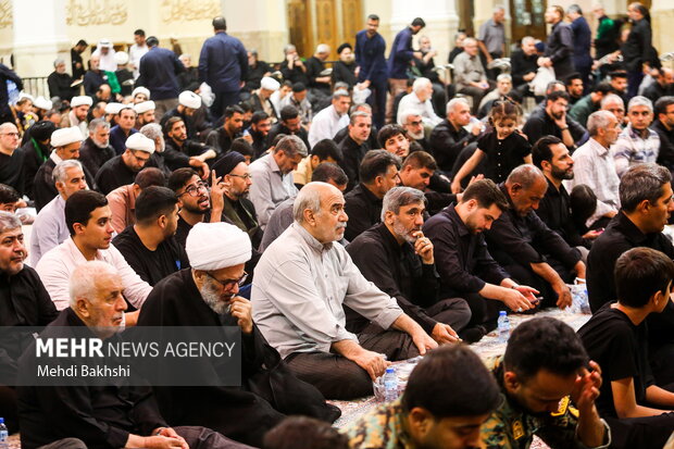 بزرگداشت شهدای اخیر حمله رژیم صهیونی