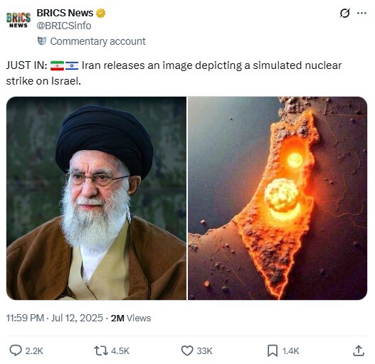 İran’a atfedilen nükleer saldırı görseli asılsız çıktı