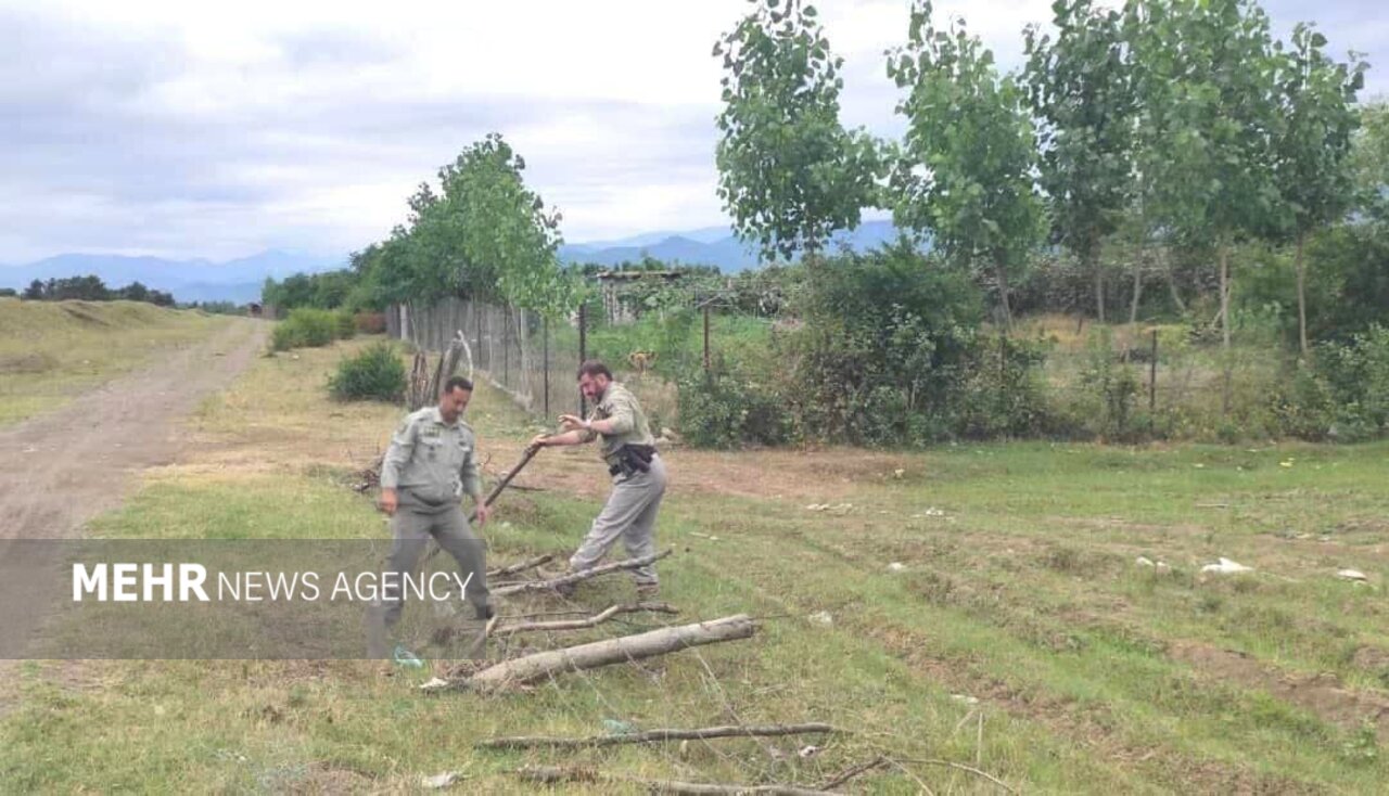 ۲۵۰۰ متر از اراضی ملی در تالش رفع تصرف شد ۲۵۰۰ متر از اراضی ملی در تالش رفع تصرف شد
