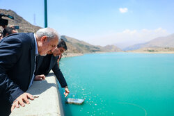 افتتاح تصفیه خانه فاضلاب و بازدید از سد لتیان