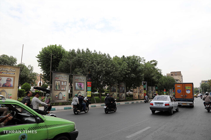 Tehran honors martyrs of Israeli airstrikes with citywide billboards