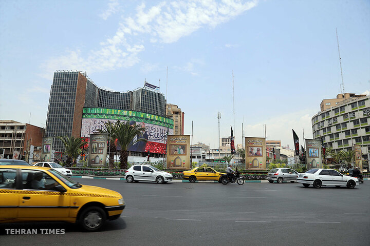 Tehran honors martyrs of Israeli airstrikes with citywide billboards