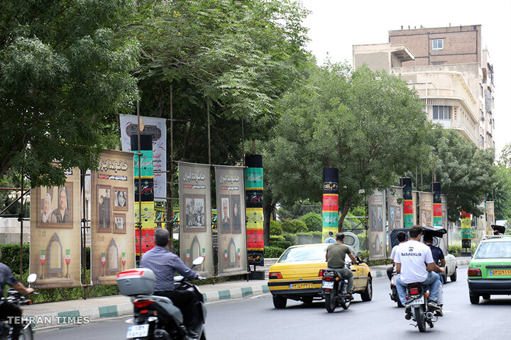 Tehran honors martyrs of Israeli airstrikes with citywide billboards