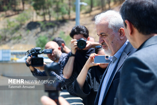 افتتاح تصفیه خانه فاضلاب و بازدید از سد لتیان 29