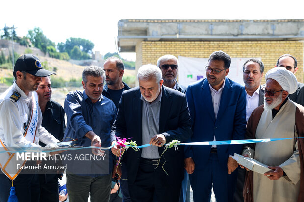 افتتاح تصفیه خانه فاضلاب و بازدید از سد لتیان 4