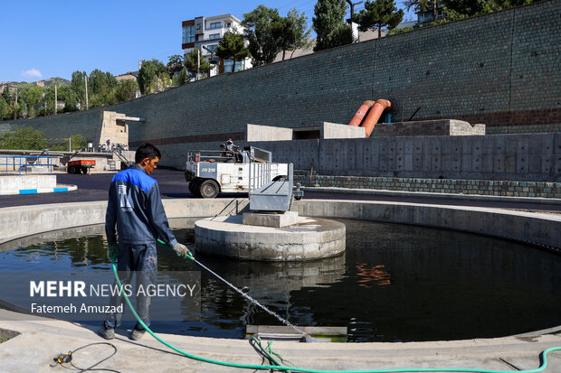 افتتاح تصفیه خانه فاضلاب و بازدید از سد لتیان 25