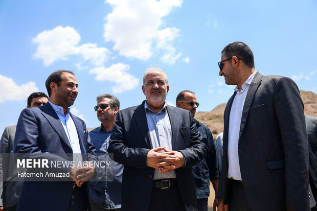 افتتاح تصفیه خانه فاضلاب و بازدید از سد لتیان 32