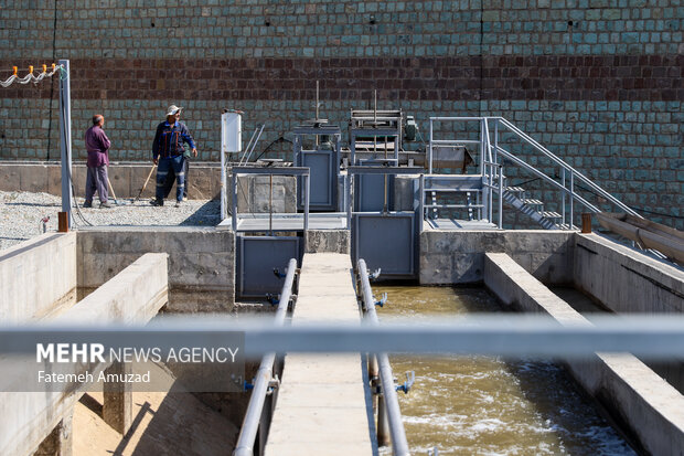 افتتاح تصفیه خانه فاضلاب و بازدید از سد لتیان 16