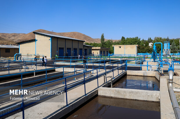 افتتاح تصفیه خانه فاضلاب و بازدید از سد لتیان 15