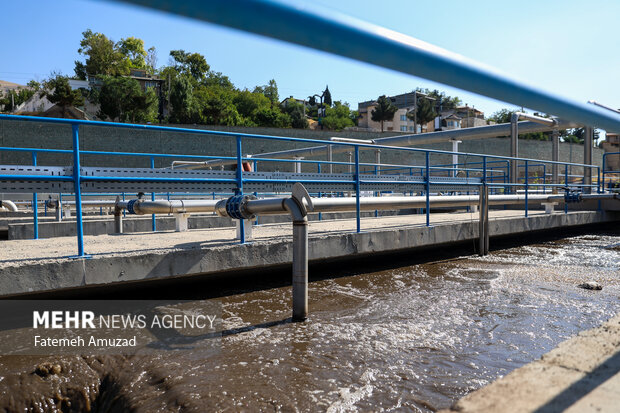 افتتاح تصفیه خانه فاضلاب و بازدید از سد لتیان 9