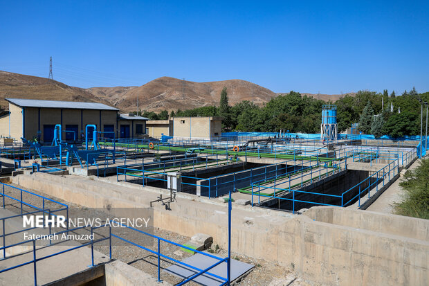 افتتاح تصفیه خانه فاضلاب و بازدید از سد لتیان 12