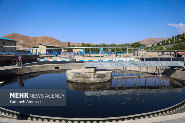 افتتاح تصفیه خانه فاضلاب و بازدید از سد لتیان 24