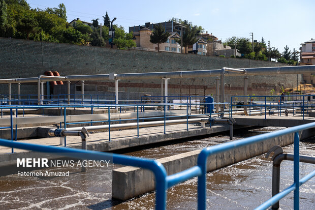 افتتاح تصفیه خانه فاضلاب و بازدید از سد لتیان 19