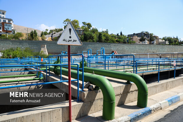 افتتاح تصفیه خانه فاضلاب و بازدید از سد لتیان 18
