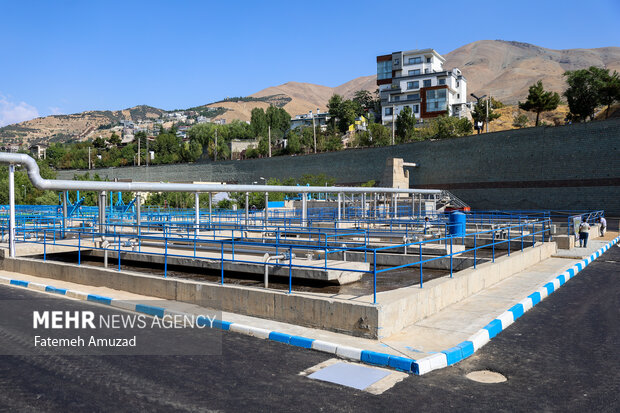 افتتاح تصفیه خانه فاضلاب و بازدید از سد لتیان 20