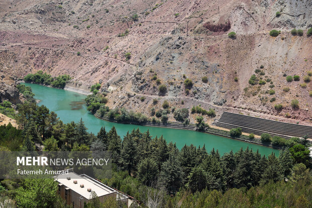 افتتاح تصفیه خانه فاضلاب و بازدید از سد لتیان 42