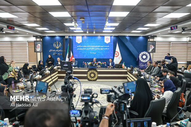 نشست خبری رئیس سازمان بهزیستی