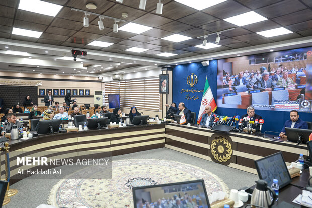 نشست خبری رئیس سازمان بهزیستی