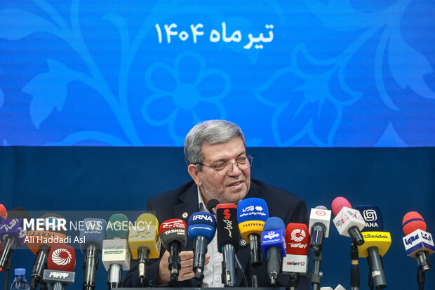 نشست خبری رئیس سازمان بهزیستی