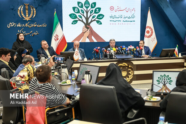 نشست خبری رئیس سازمان بهزیستی