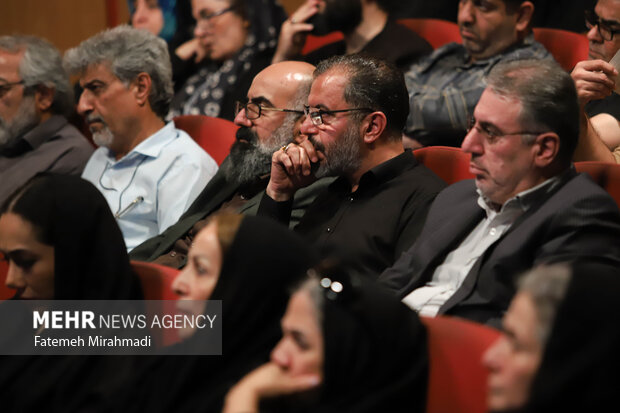 یادبود هنرمند فقید شهیده منصوره عالیخانی