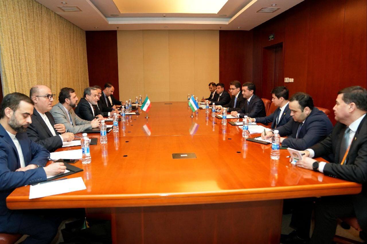 دیدار عراقچی با وزیر خارجه ازبکستان 2