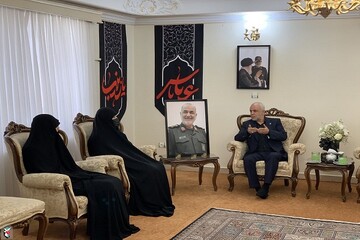 دیدار رئیس بنیاد شهید و امور ایثارگران با خانواده سردار شهید سلامی