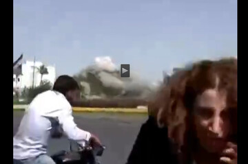 VIDEO: Watch moments when Israel attacks Syria
