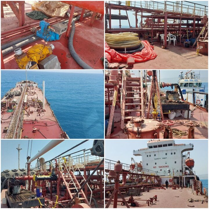 İran yabancı bir akaryakıt gemisine el koydu (+foto)