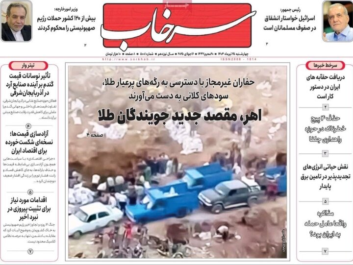 روزنامه های آذربایجان‌شرقی