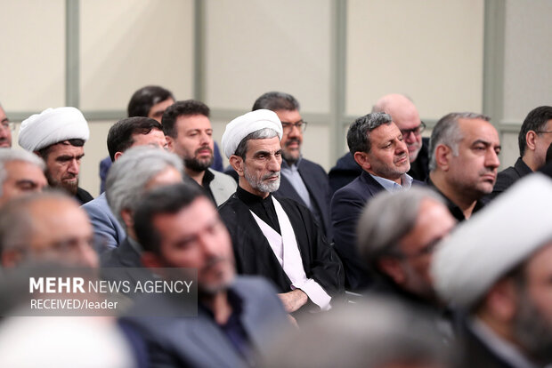 دیدار مسئولان قوه قضائیه با رهبر معظم انقلاب اسلامی 5