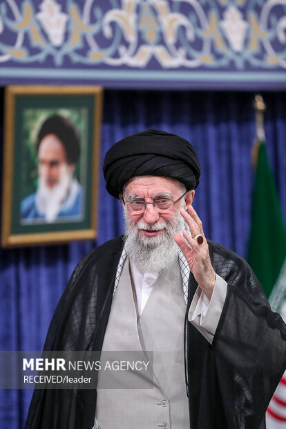 دیدار مسئولان قوه قضائیه با رهبر معظم انقلاب اسلامی 16
