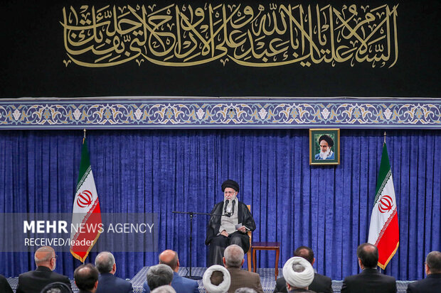 دیدار مسئولان قوه قضائیه با رهبر معظم انقلاب اسلامی 15