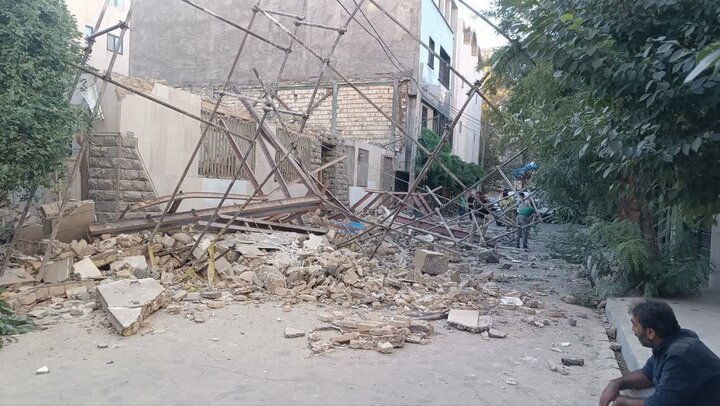 انفجار منزل مسکونی در حال تخریب در مشهد