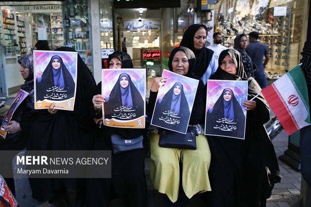 اجتماع بزرگ اقتدار زینبی در بجنورد