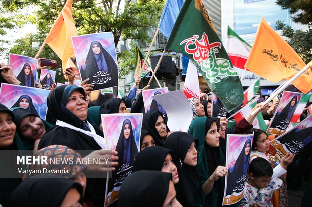 اجتماع بزرگ اقتدار زینبی در بجنورد