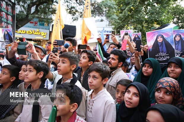 اجتماع بزرگ اقتدار زینبی در بجنورد