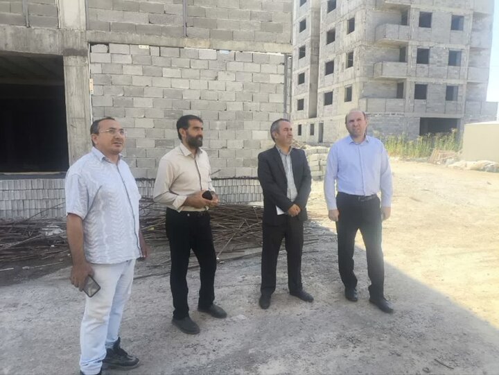پروژه ۲۴۰ واحدی نهضت ملی مسکن در بیلهسوار پیشرفت مطلوب دارد