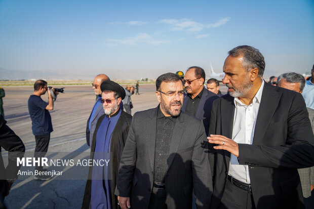 استقبال از پیکر سردار شهید غیب پرور