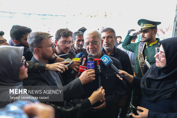 مراسم گرامیداشت سرلشکر شهید «غلامرضا محرابی» و سرلشکر شهید «مهدی ربانی»