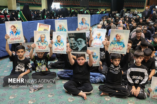 مراسم گرامیداشت شهید «غلامرضا محرابی» و شهید «مهدی ربانی» 10