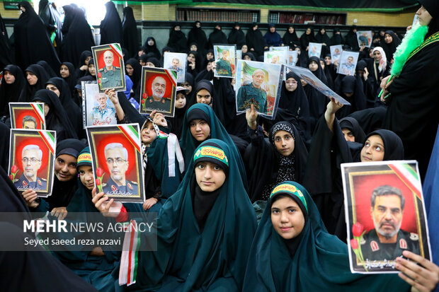 مراسم گرامیداشت شهید «غلامرضا محرابی» و شهید «مهدی ربانی» 11