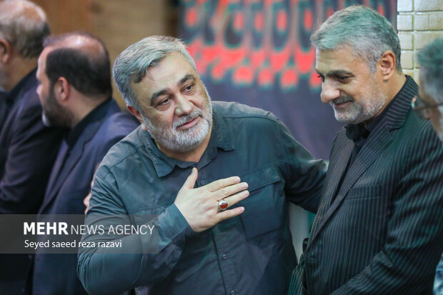 مراسم گرامیداشت سرلشکر شهید «غلامرضا محرابی» و سرلشکر شهید «مهدی ربانی»