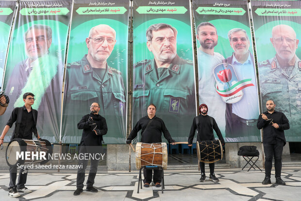 مراسم گرامیداشت شهید «غلامرضا محرابی» و شهید «مهدی ربانی»