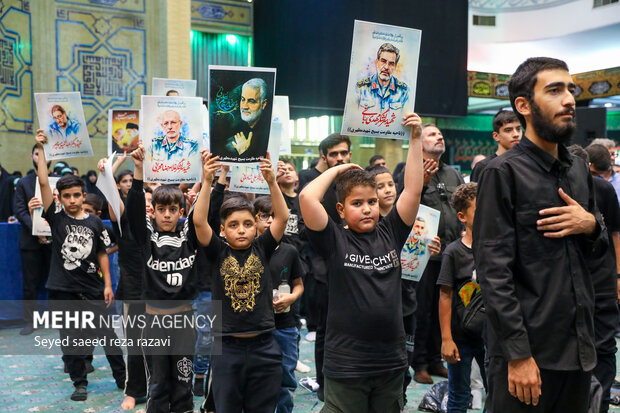 مراسم گرامیداشت شهید «غلامرضا محرابی» و شهید «مهدی ربانی» 37